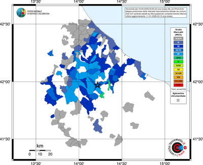 Mappa MCS - territori comuni