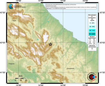 Mappa comuni con almeno 3 questionari