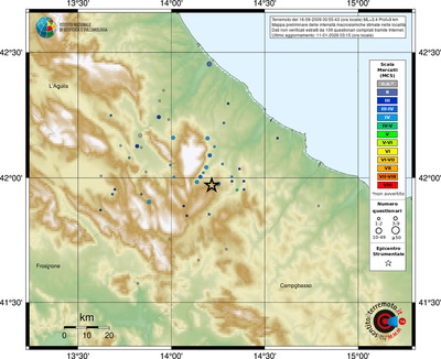 Mappa MCS - località