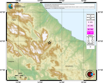 Mappa comuni con almeno 3 questionari