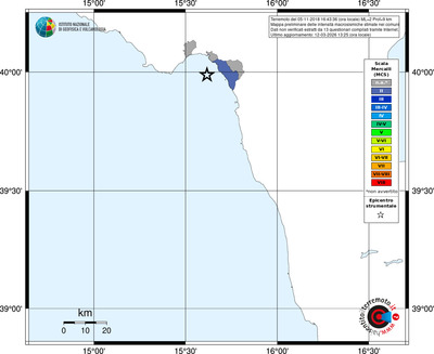 Mappa MCS - territori comuni