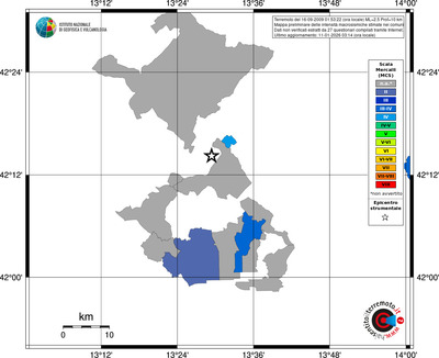 Mappa MCS - territori comuni