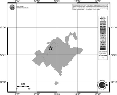 Mappa MCS - territori comuni