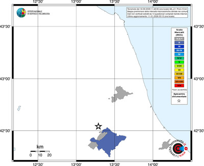 Mappa MCS - territori comuni