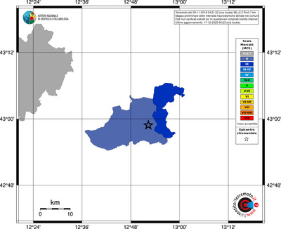 Mappa MCS - territori comuni