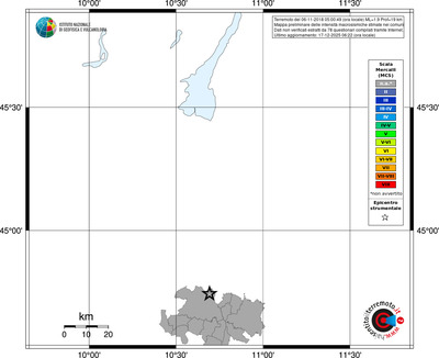 Mappa MCS - territori comuni