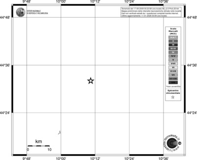 Mappa MCS - territori località