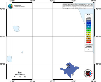 Mappa MCS - territori comuni