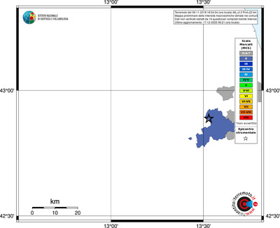 Mappa MCS - territori comuni