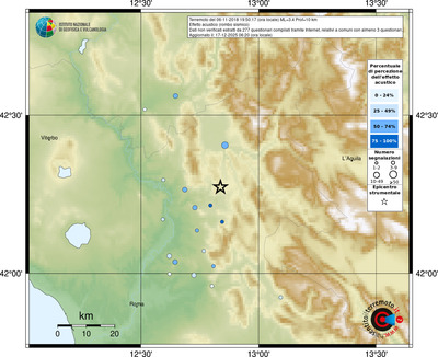 Mappa comuni con almeno 3 questionari