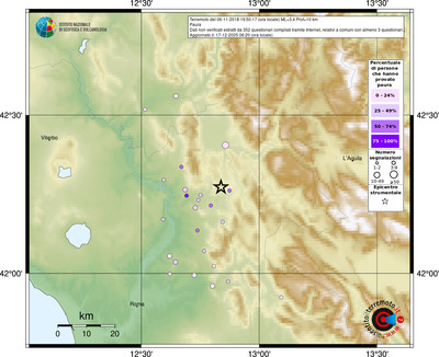 Mappa comuni con almeno 3 questionari