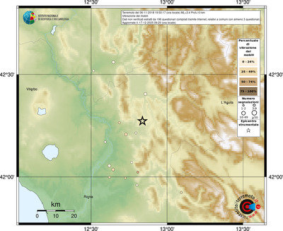 Mappa comuni con almeno 3 questionari
