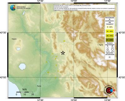Mappa comuni con almeno 3 questionari