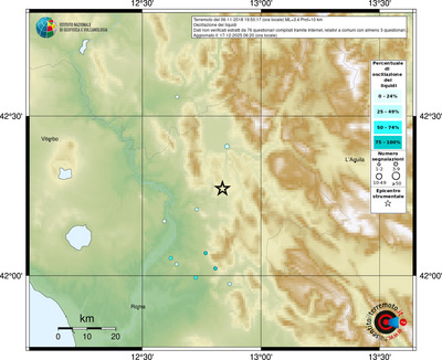 Mappa comuni con almeno 3 questionari