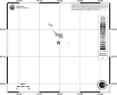 Mappa MCS - territori località