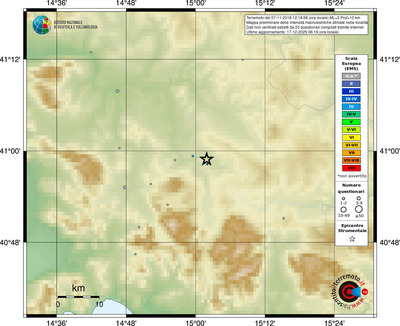 Mappa EMS - località