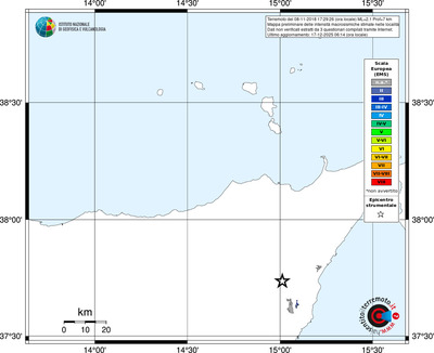 Mappa EMS - territori località