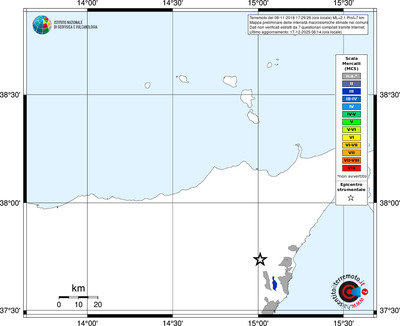 Mappa MCS - territori comuni