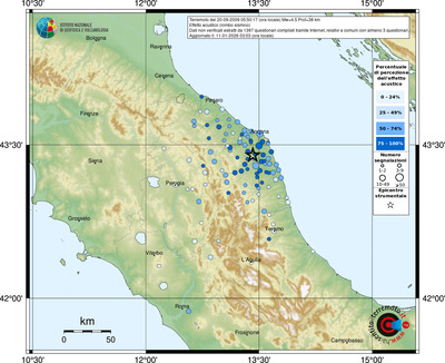 Mappa comuni con almeno 3 questionari