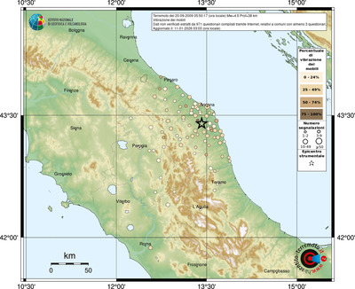 Mappa comuni con almeno 3 questionari