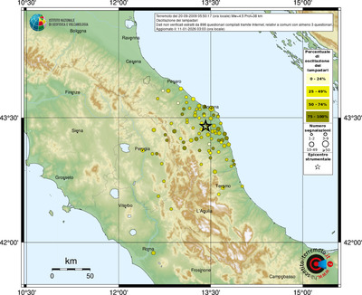 Mappa comuni con almeno 3 questionari