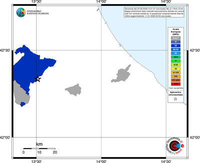 Mappa EMS - territori comuni