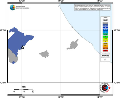 Mappa MCS - territori comuni