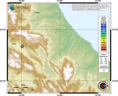 Mappa MCS - località