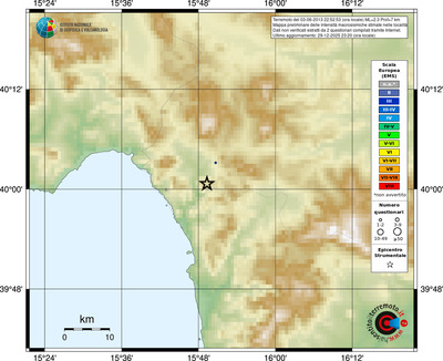 Mappa EMS - località