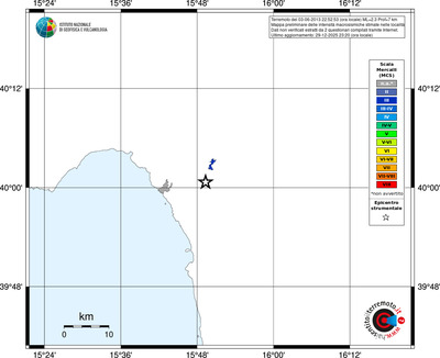 Mappa MCS - territori località
