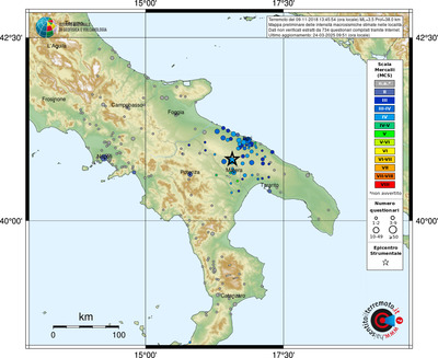 Mappa MCS - località
