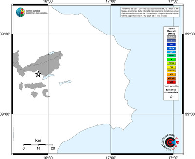 Mappa MCS - territori comuni