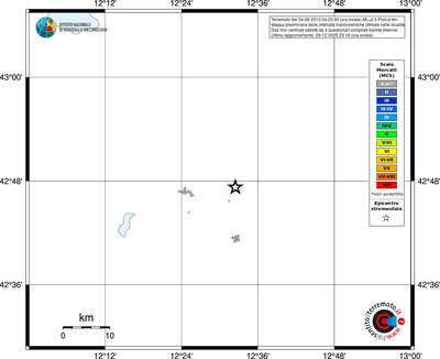 Mappa MCS - territori località