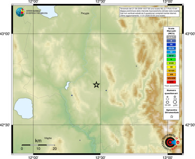 Mappa MCS - località