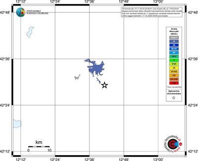 Mappa MCS - territori località