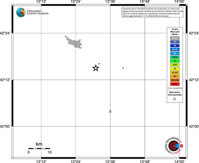 Mappa MCS - territori località