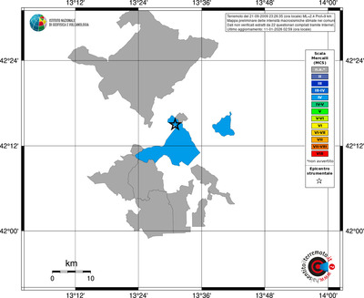 Mappa MCS - territori comuni