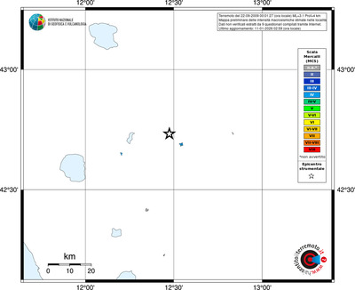 Mappa MCS - territori località