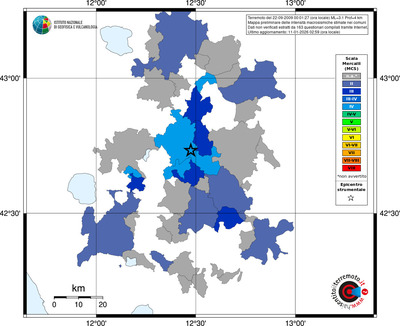 Mappa MCS - territori comuni