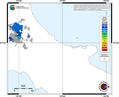 Mappa MCS - territori comuni
