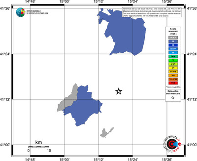 Mappa MCS - territori comuni