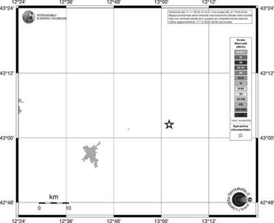Mappa MCS - territori località