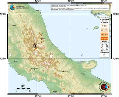Mappa comuni con almeno 3 questionari