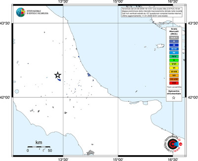 Mappa MCS - territori località