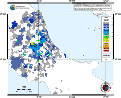 Mappa MCS - territori comuni