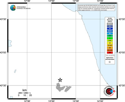 Mappa MCS - territori comuni