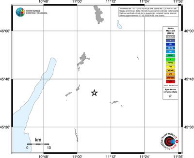 Mappa MCS - territori località