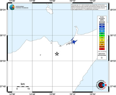 Mappa EMS - territori località