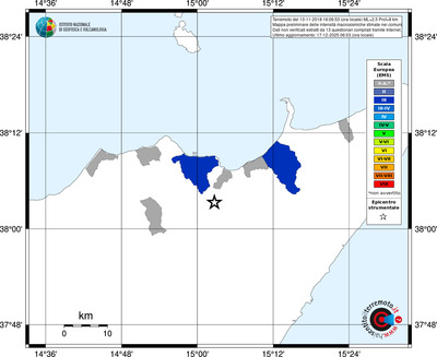Mappa EMS - territori comuni