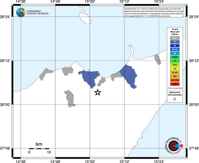 Mappa MCS - territori comuni